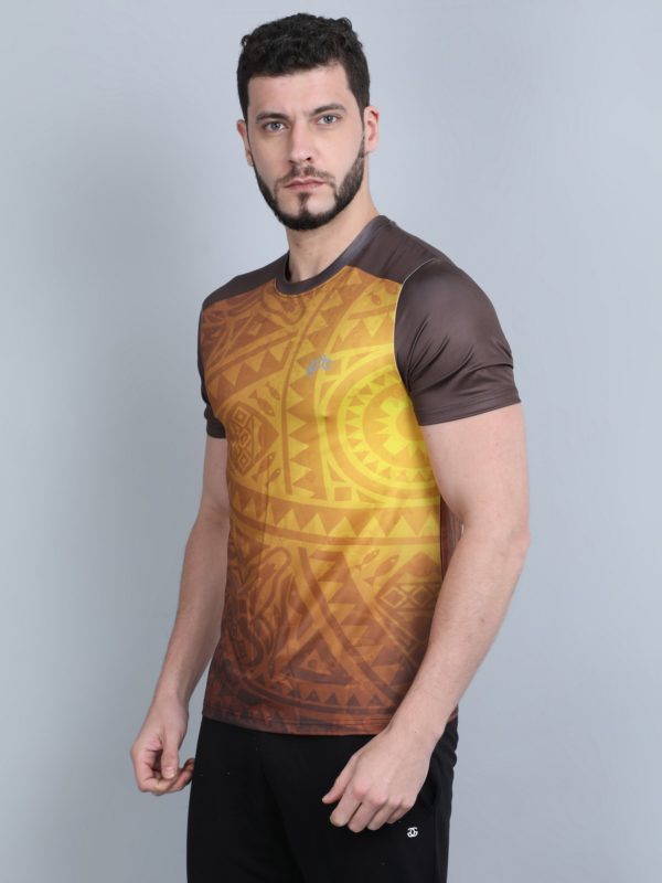 Green Age Active Wear Dry Fit - Brown T shirt