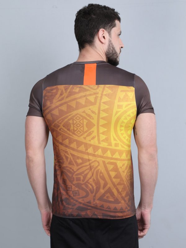 Green Age Active Wear Dry Fit - Brown T shirt