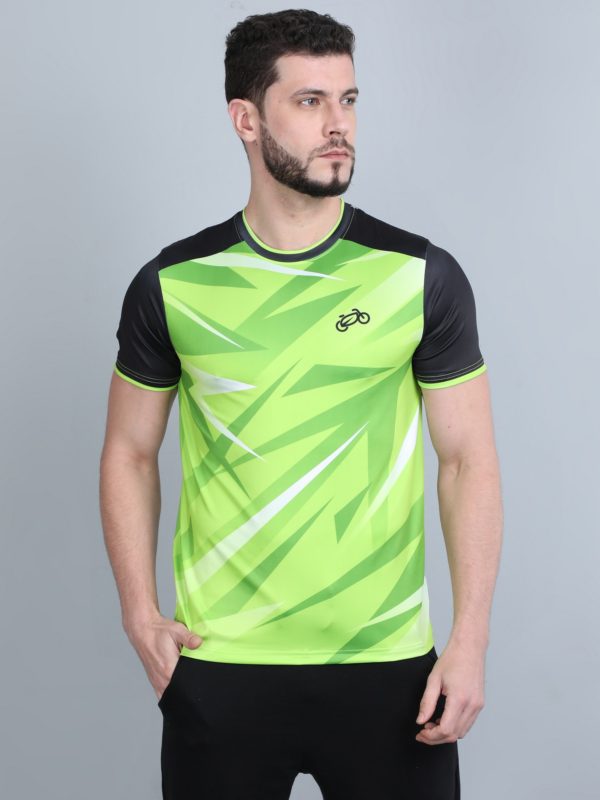 Green Age Active Wear Dry Fit - Neon Green T shirt