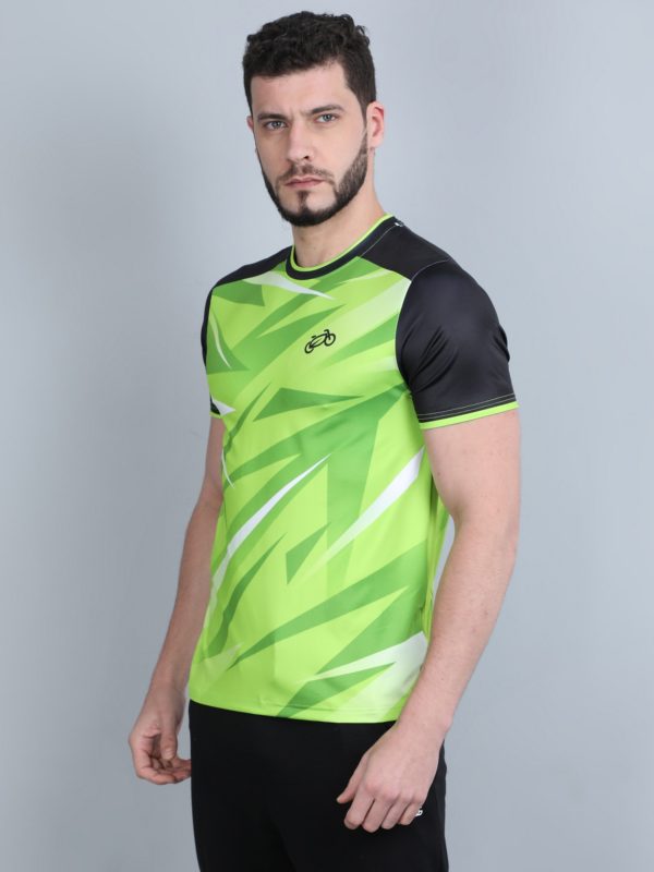 Green Age Active Wear Dry Fit - Neon Green T shirt