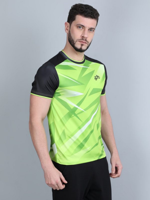 Green Age Active Wear Dry Fit - Neon Green T shirt