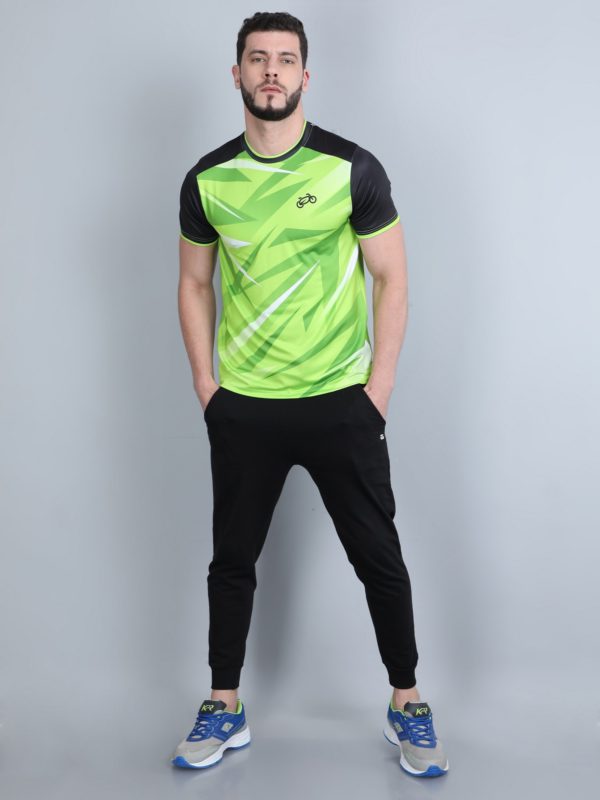 Green Age Active Wear Dry Fit - Neon Green T shirt