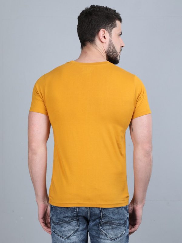 Vakum Round Neck Mari Gold T Shirt