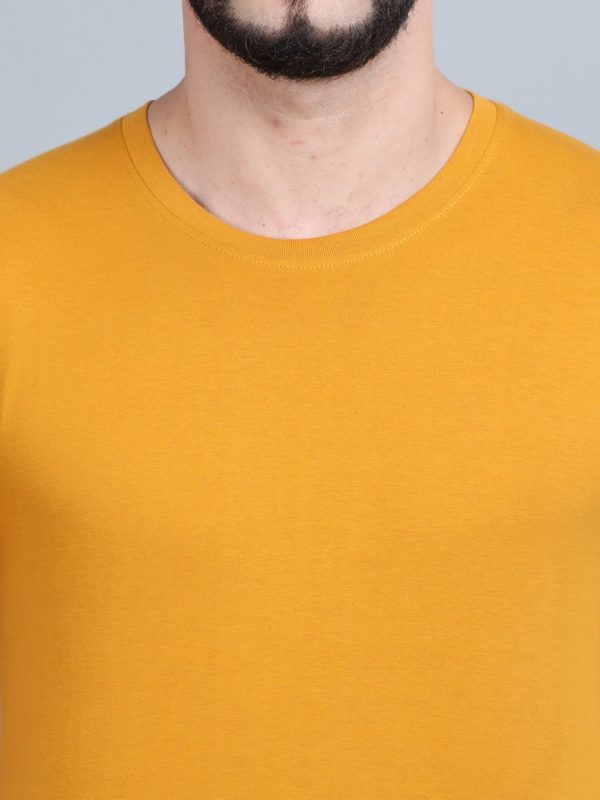 Vakum Round Neck Mari Gold T Shirt