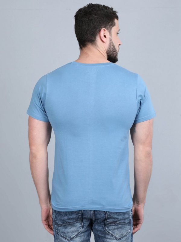 Vakum Round Neck Cobalt Blue T Shirt