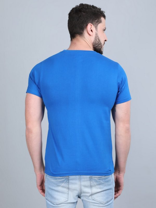 Vakum Round Neck Imperail Blue T Shirt