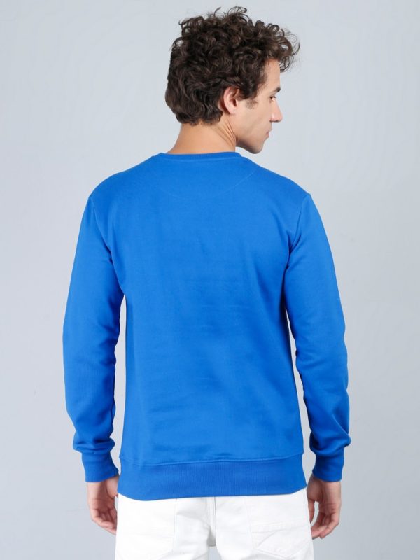 Vakum Round Neck Royal Blue SWEAT SHIRT