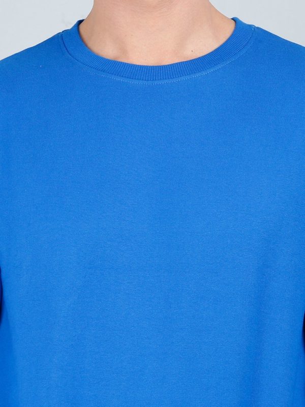 Vakum Round Neck Royal Blue SWEAT SHIRT