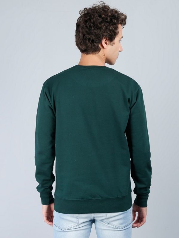 Vakum Round Neck Bottle Green SWEAT SHIRT