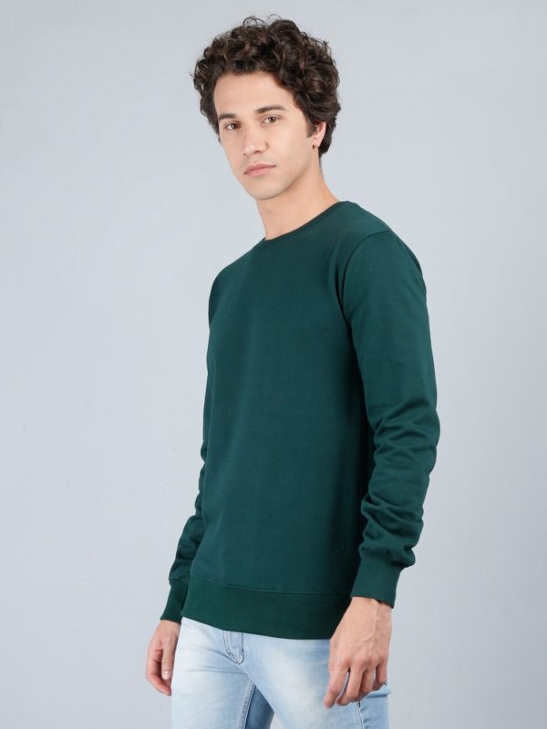 Vakum Round Neck Bottle Green SWEAT SHIRT