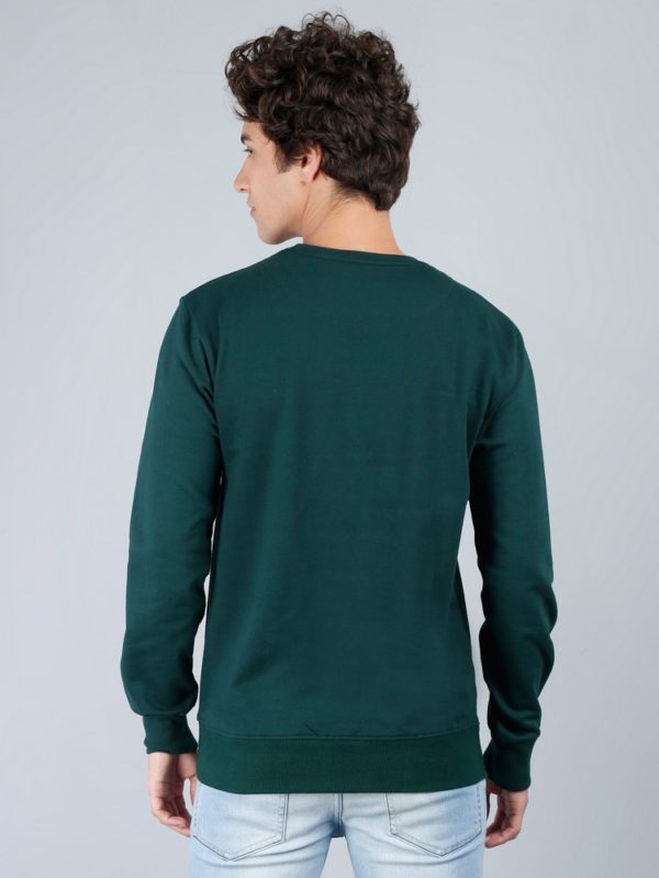 Vakum Round Neck Bottle Green SWEAT SHIRT